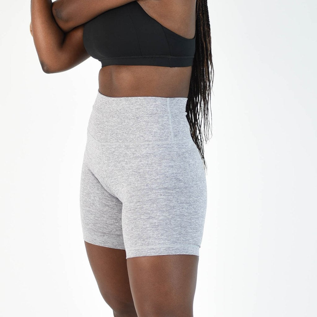 Silver biker clearance shorts