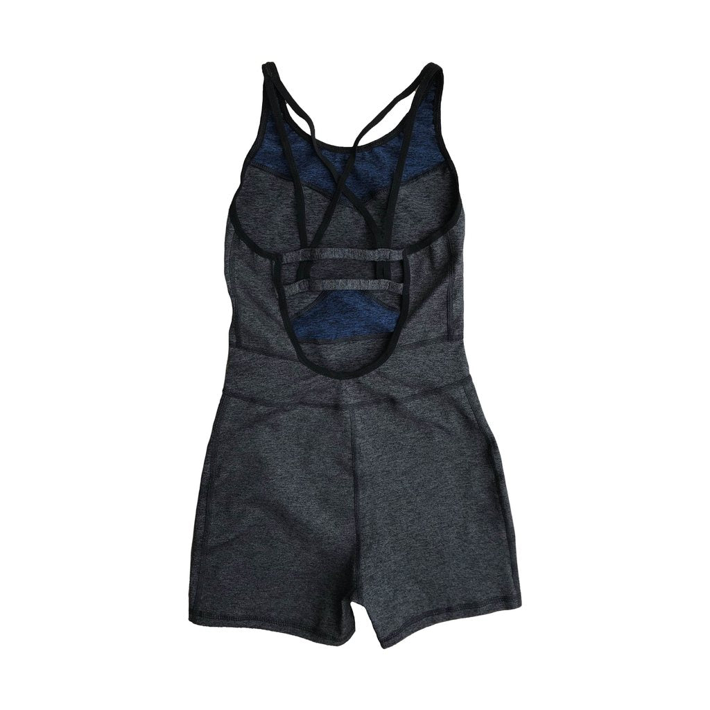 FLEO Singlet (Charcoal / Blue) - 9 for 9