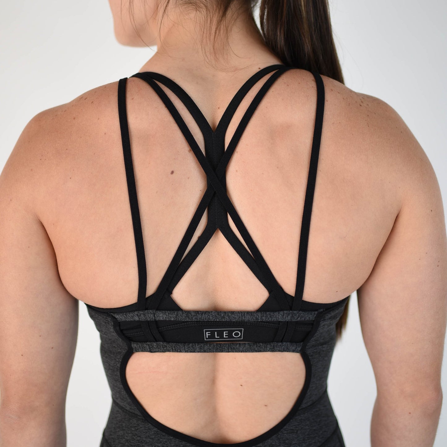 FLEO Singlet (Charcoal / Blue) - 9 for 9