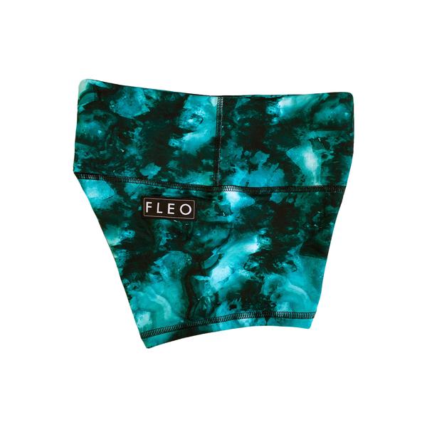 FLEO Turquoise Stone Shorts (High-rise Original) - 9 for 9