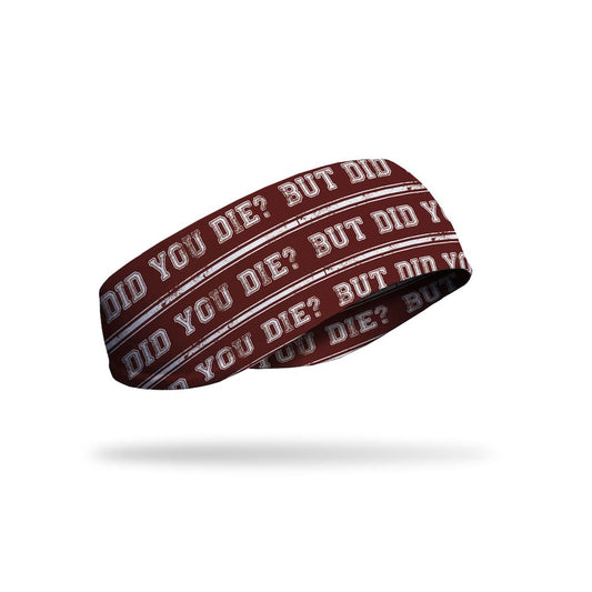 JUNK But Did You Die? Headband (Ear Warmer) - 9 for 9