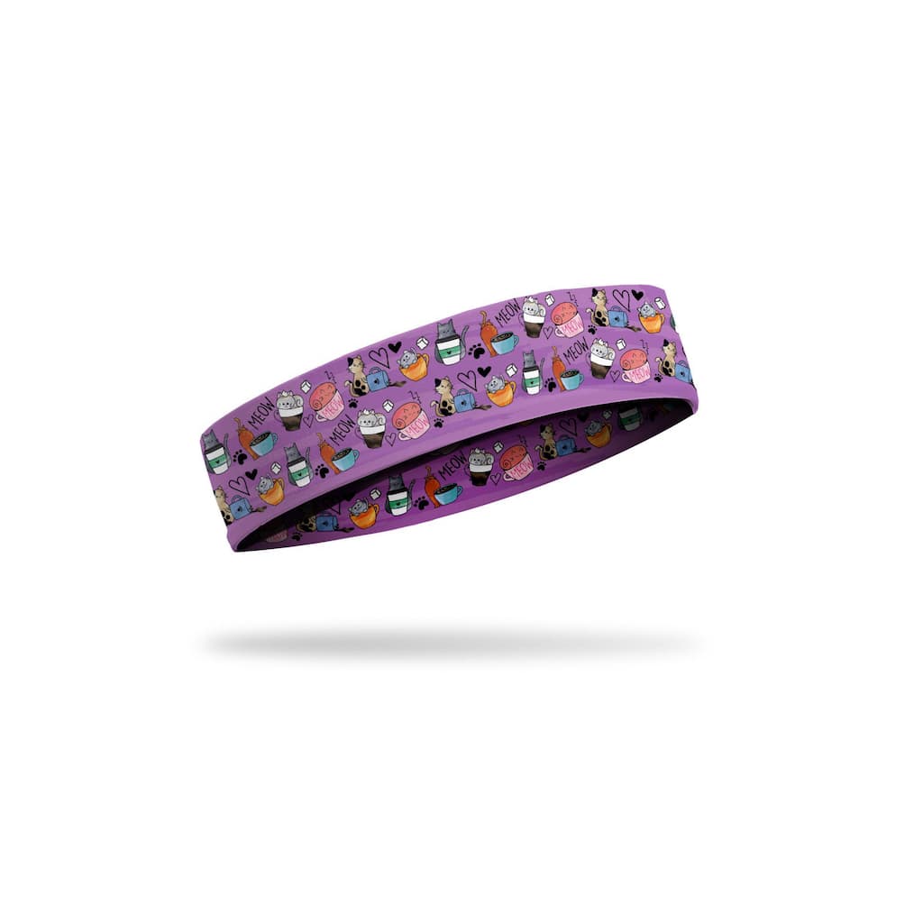JUNK Caffeinated Kitties Headband (Baller Band) - 9 for 9