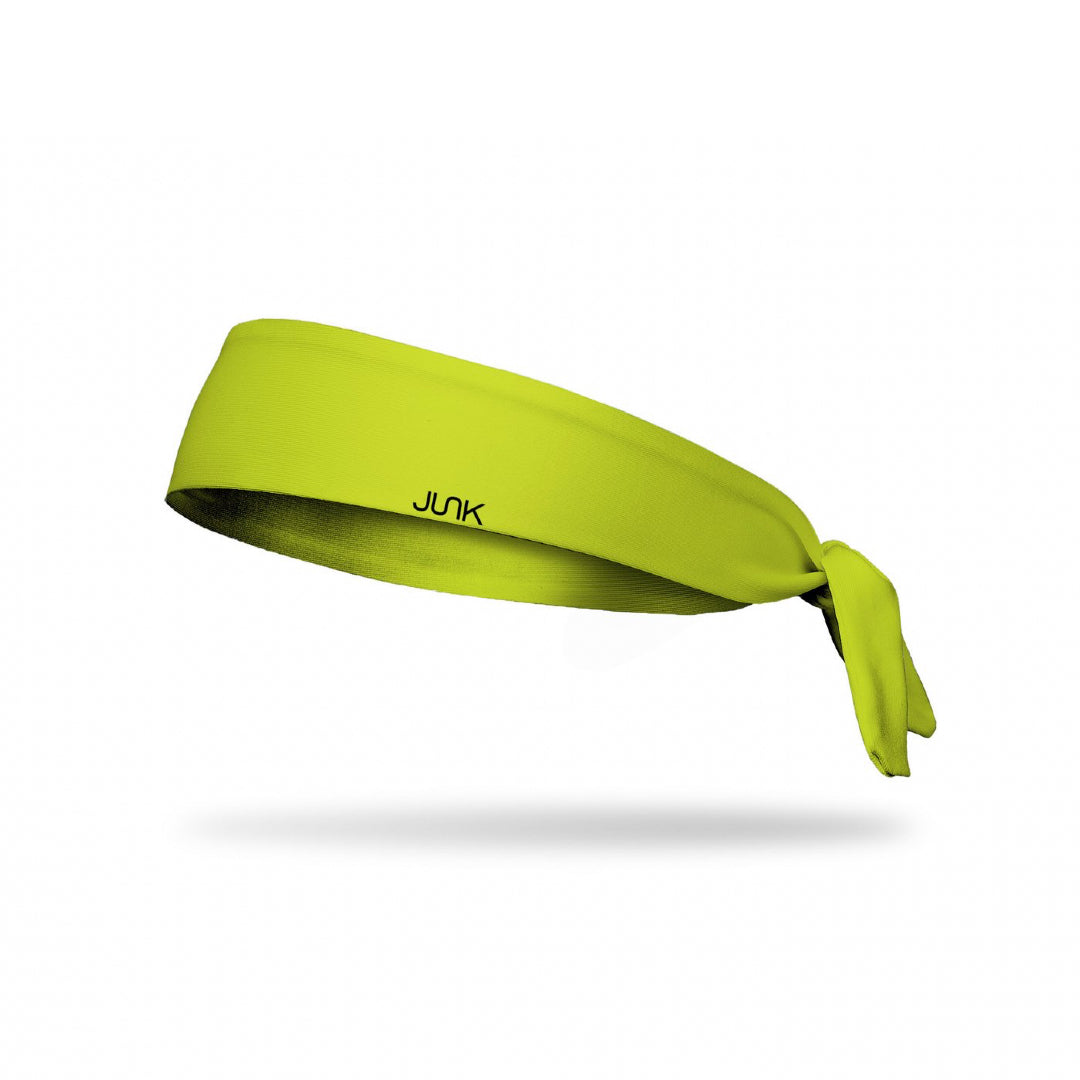 JUNK Chartreuse Headband (Flex Tie)
