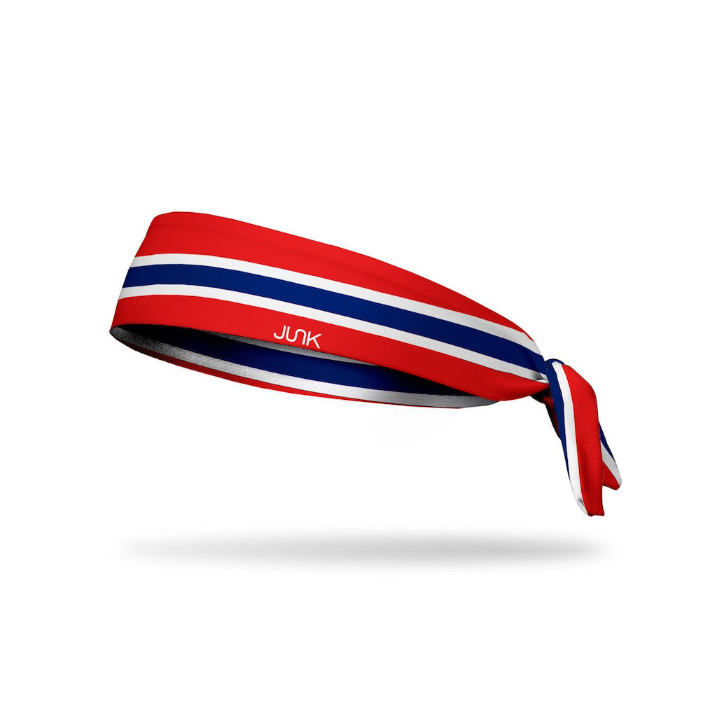 JUNK Norway Flag Headband (Flex Tie) - 9 for 9