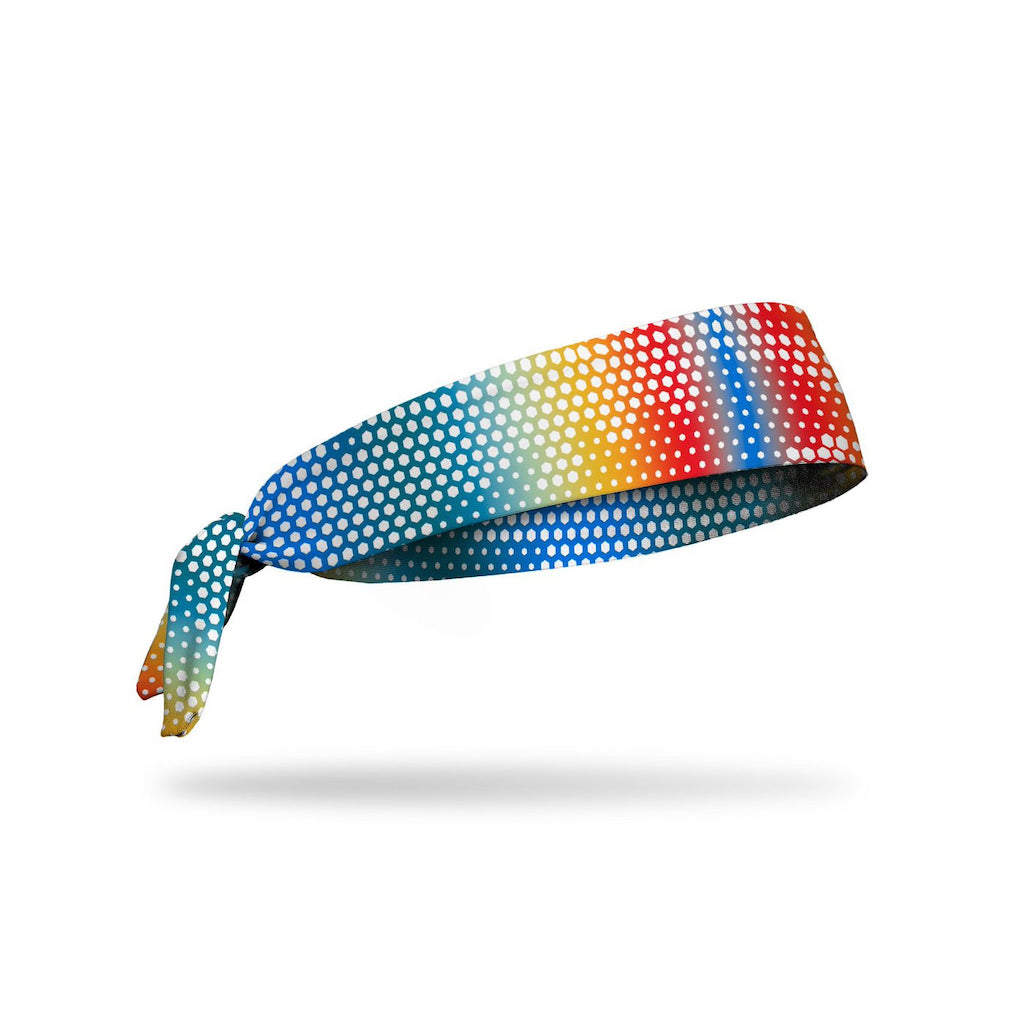 JUNK Rainbow Dot Headband (Flex Tie) - 9 for 9