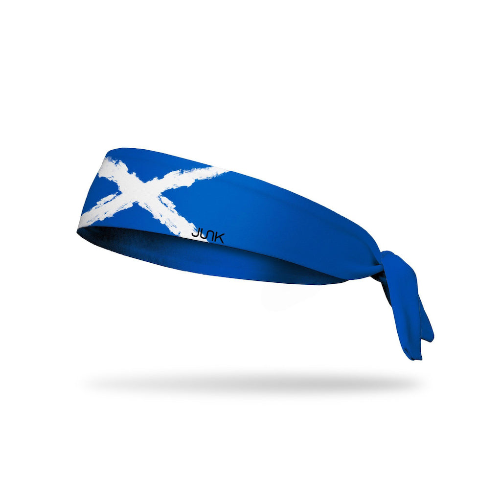 JUNK Scotland Painted Flag Headband (Flex Tie) - 9 for 9