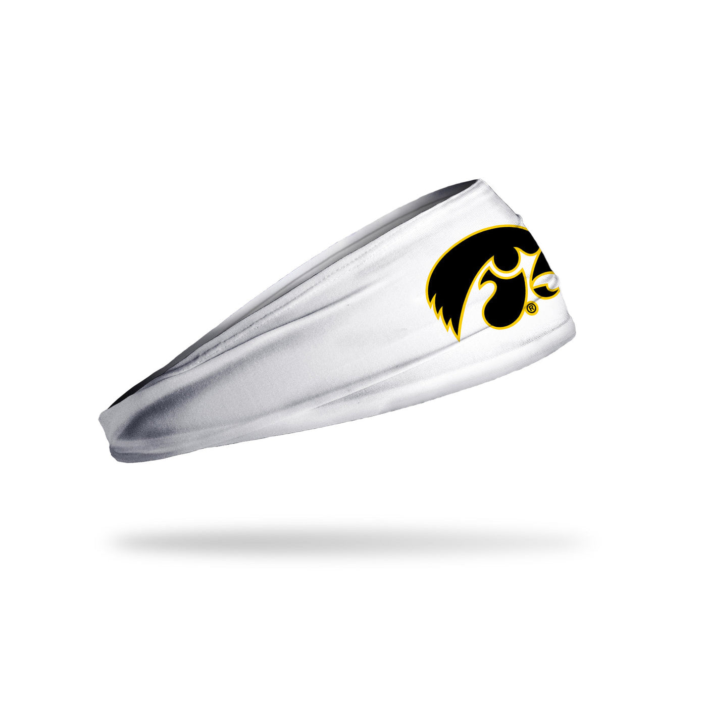 JUNK University of Iowa: Tiger Hawk White Headband (Big Bang Lite)