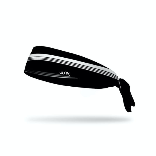 JUNK On the Rivet Black Headband (Flex Tie) - 9 for 9