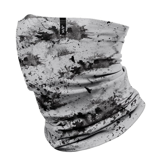 JUNK Soft Grey Grunge Winter Neck Gaiter - 9 for 9