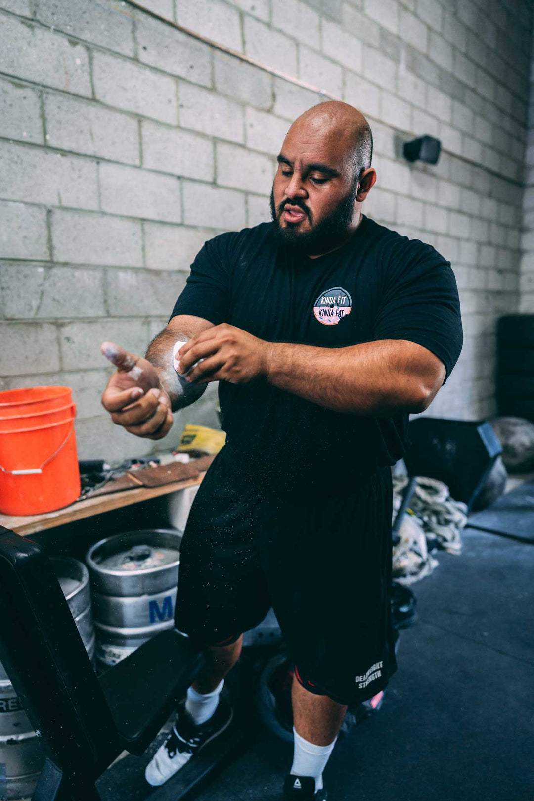 Kinda Fit Kinda Fat Original Donut Weight Tee