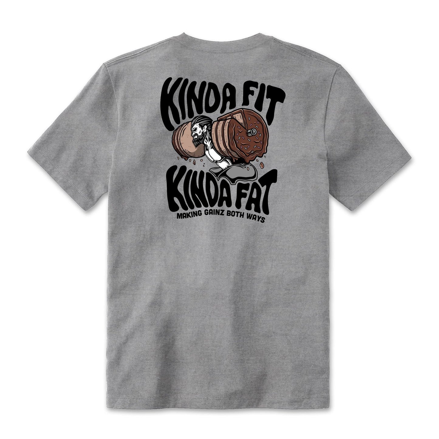 Kinda Fit Kinda Fat Choco Squat Tee - 9 for 9