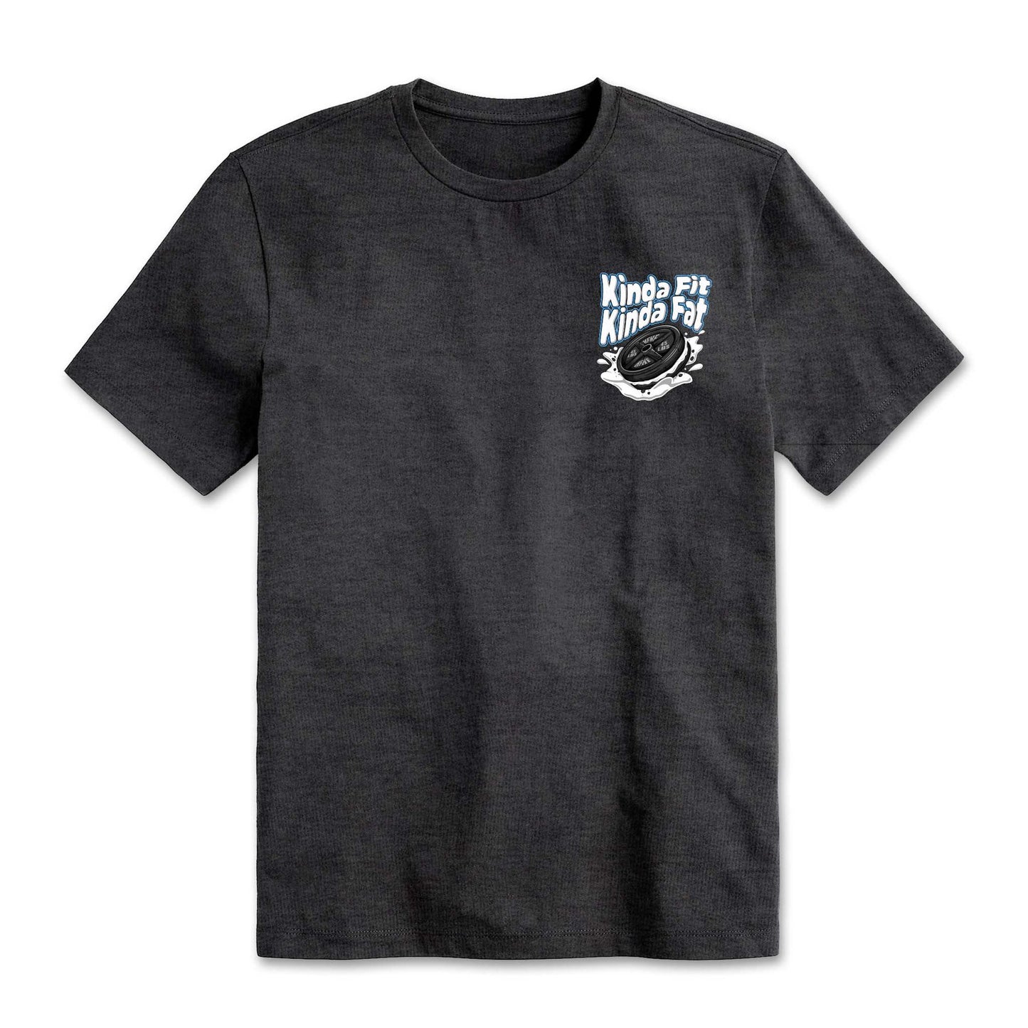 Kinda Fit Kinda Fat Cookie Sandwheych Grey Tee - 9 for 9