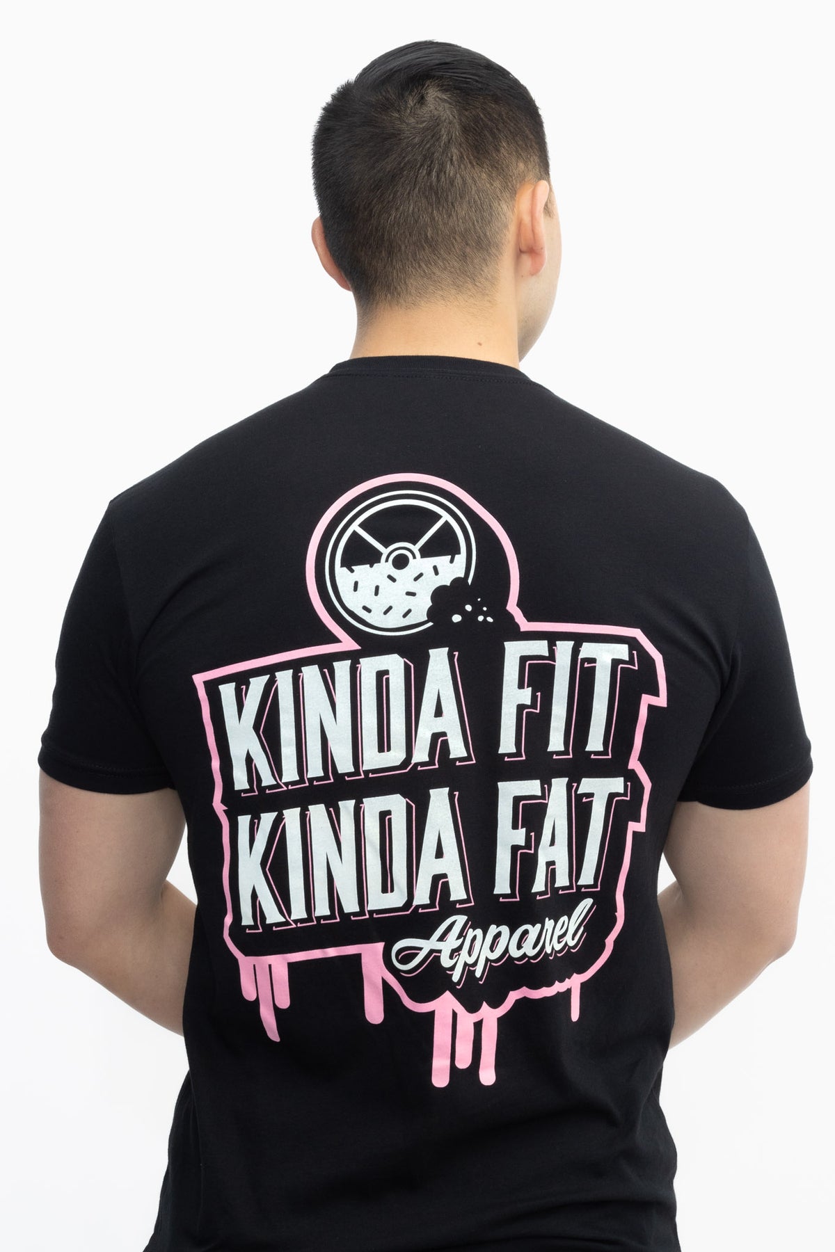 Kinda Fit Kinda Fat Drip Logo Tee