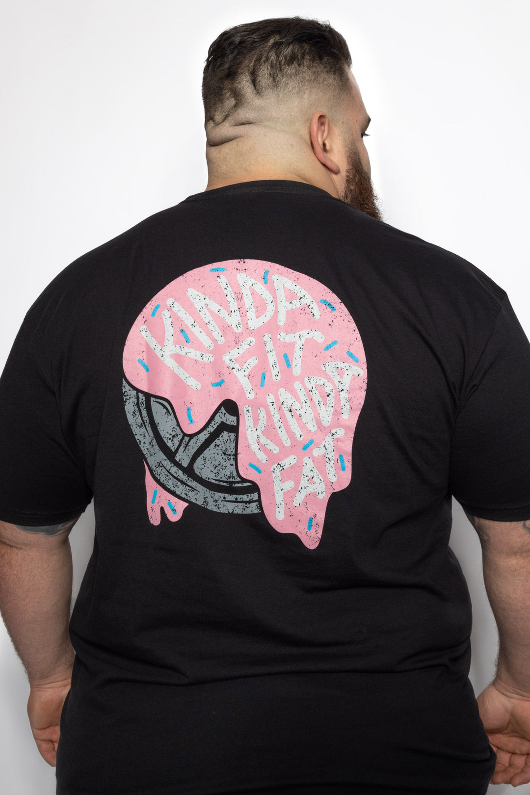 Kinda Fit Kinda Fat Frosted Plates Tee (Black)