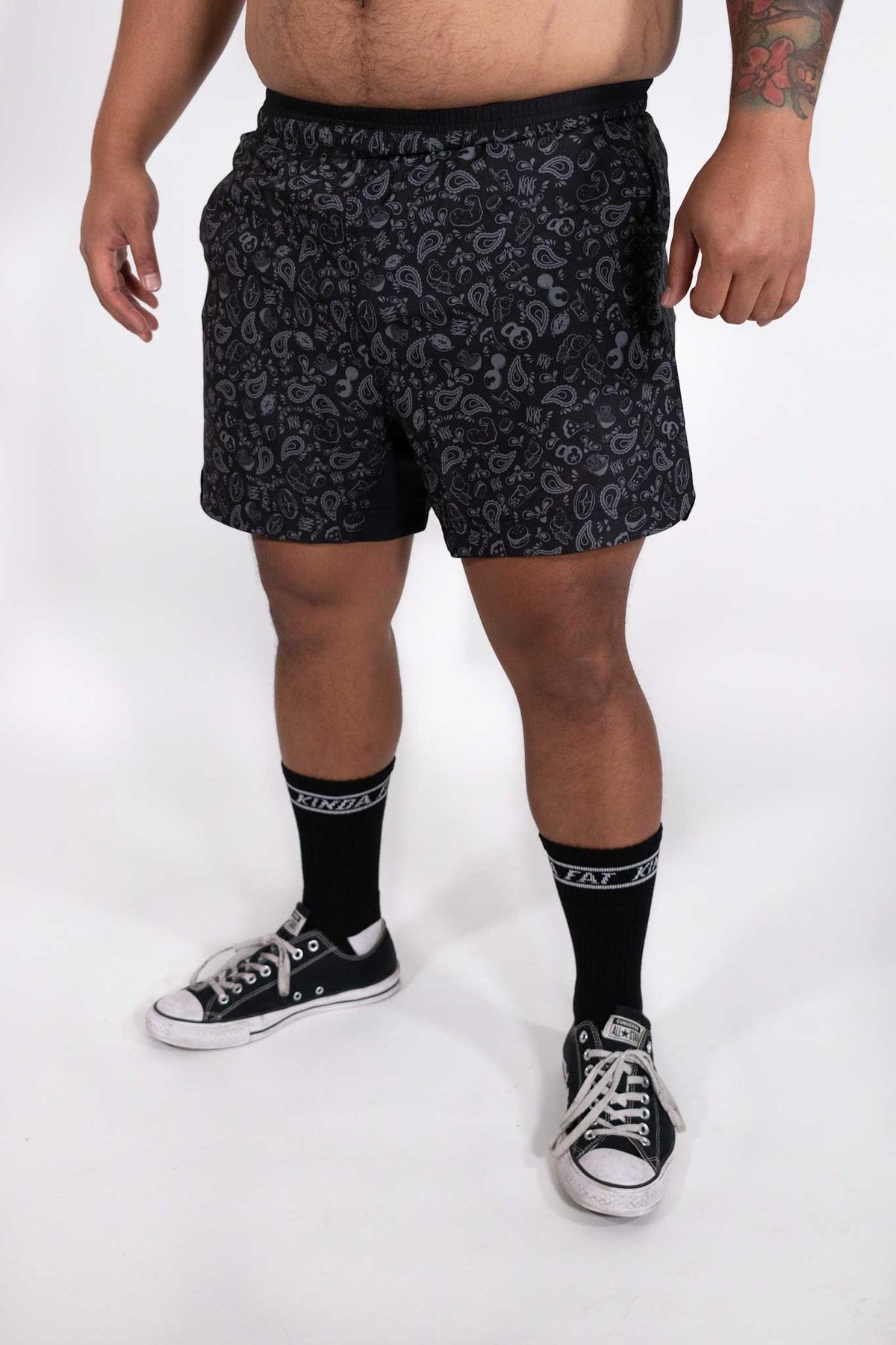 Kinda Fit Kinda Fat AYCE 5.5" Training Shorts