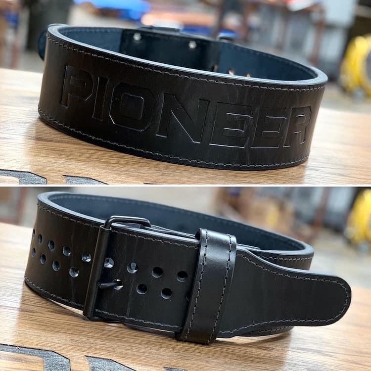 Pioneer Cut™ "Stock" Powerlifting Belt – 13mm thick – 4" wide - 9 for 9