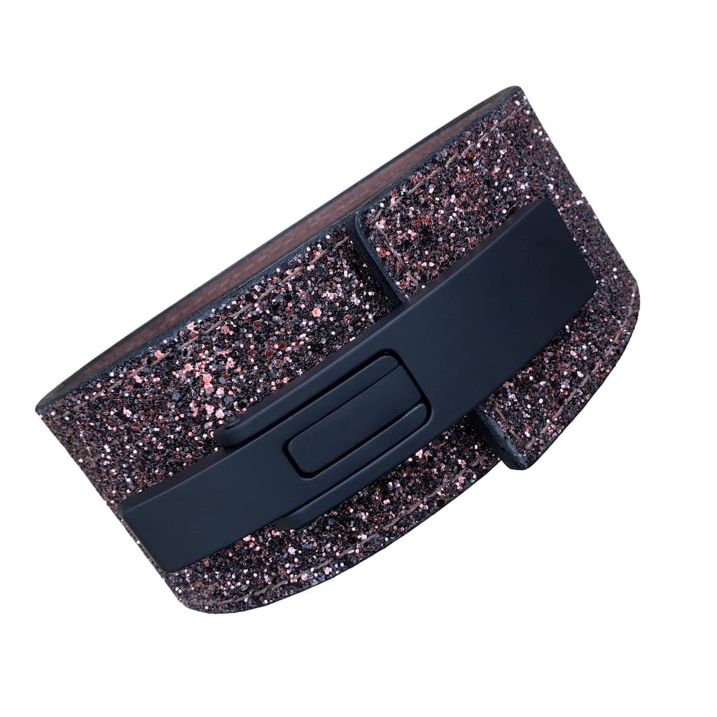 Pioneer Fitness Powerlifting Lever Belt – 10mm thick – 3"/4" wide (Sparkle) - 9 for 9