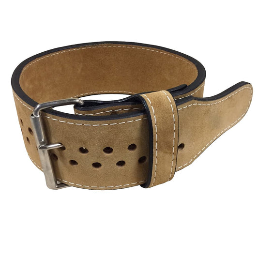 Pioneer Cut™ Powerlifting Belt – 10mm thick – 4" wide (Single Colour Suede) - 9 for 9