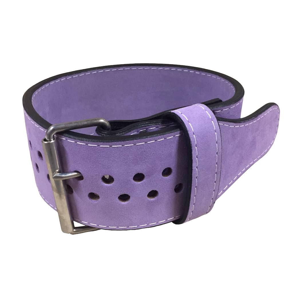 Pioneer Cut™ Powerlifting Belt – 13mm thick – 4" wide (Single Colour Suede) - 9 for 9