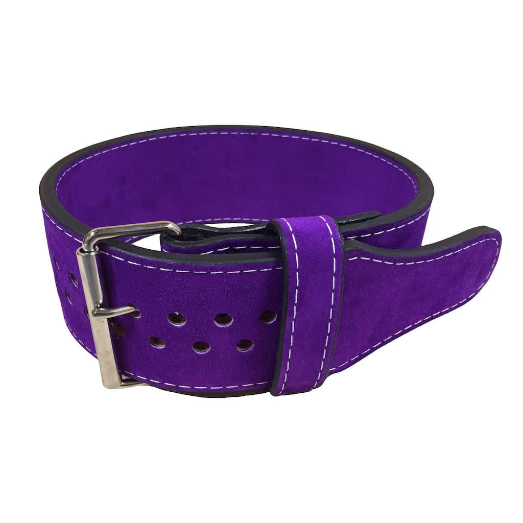 Pioneer Cut™ Powerlifting Belt – 13mm thick – 4" wide (Single Colour Suede) - 9 for 9