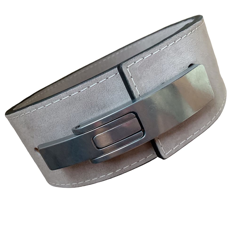 Pioneer Fitness Powerlifting Lever Belt – 10mm thick – 4" wide (Single Colour Suede) - 9 for 9
