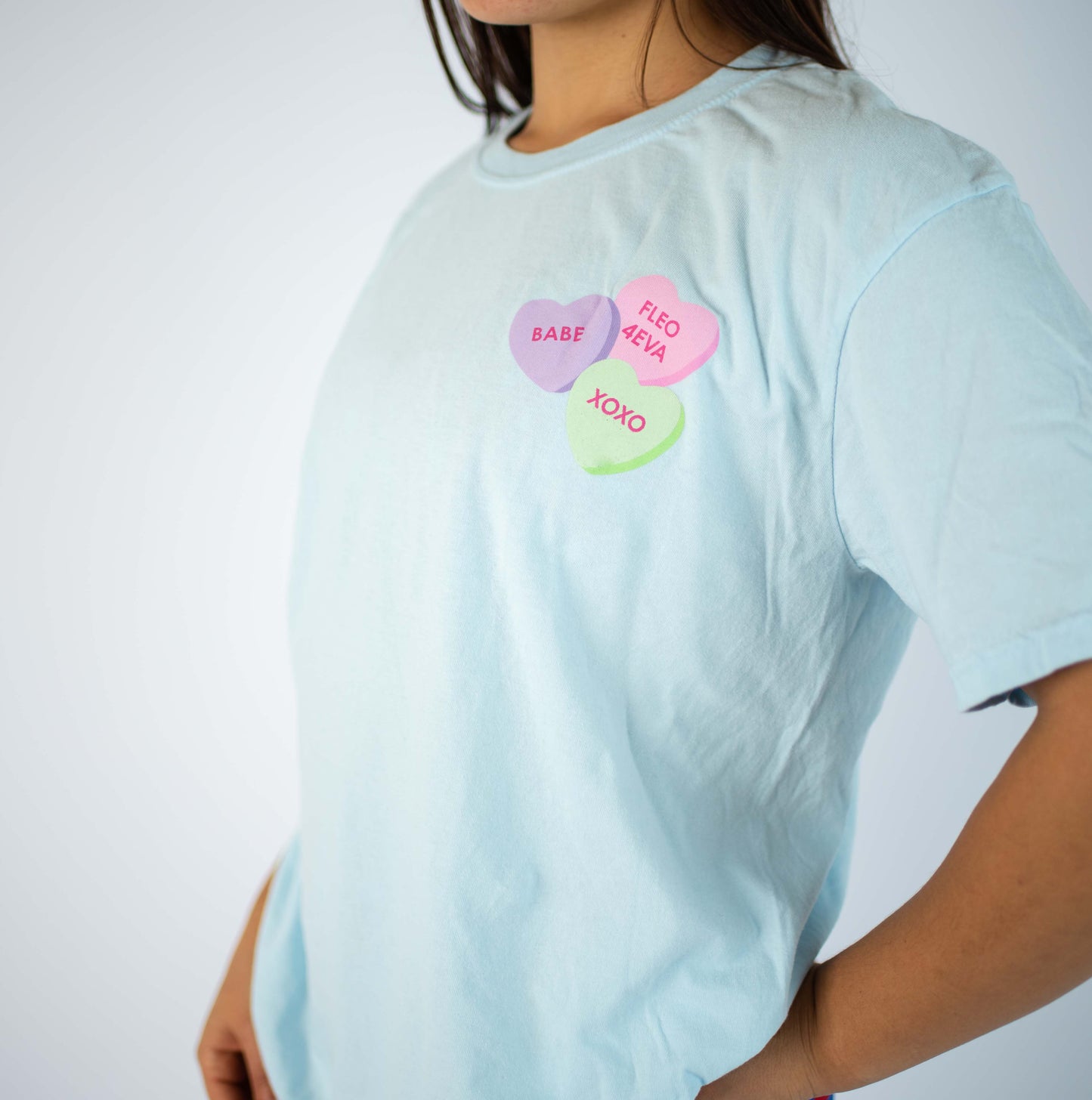 FLEO Candy Hearts Tee