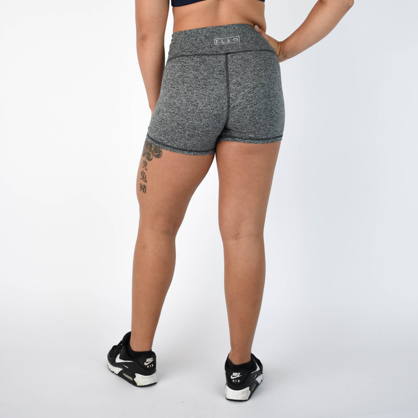 FLEO Heather Grey Shorts (True High)