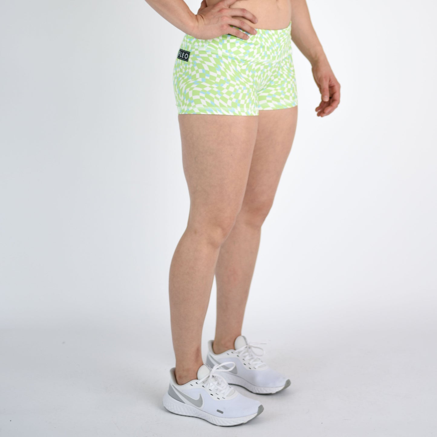 FLEO Check Swirl Shorts (Original)