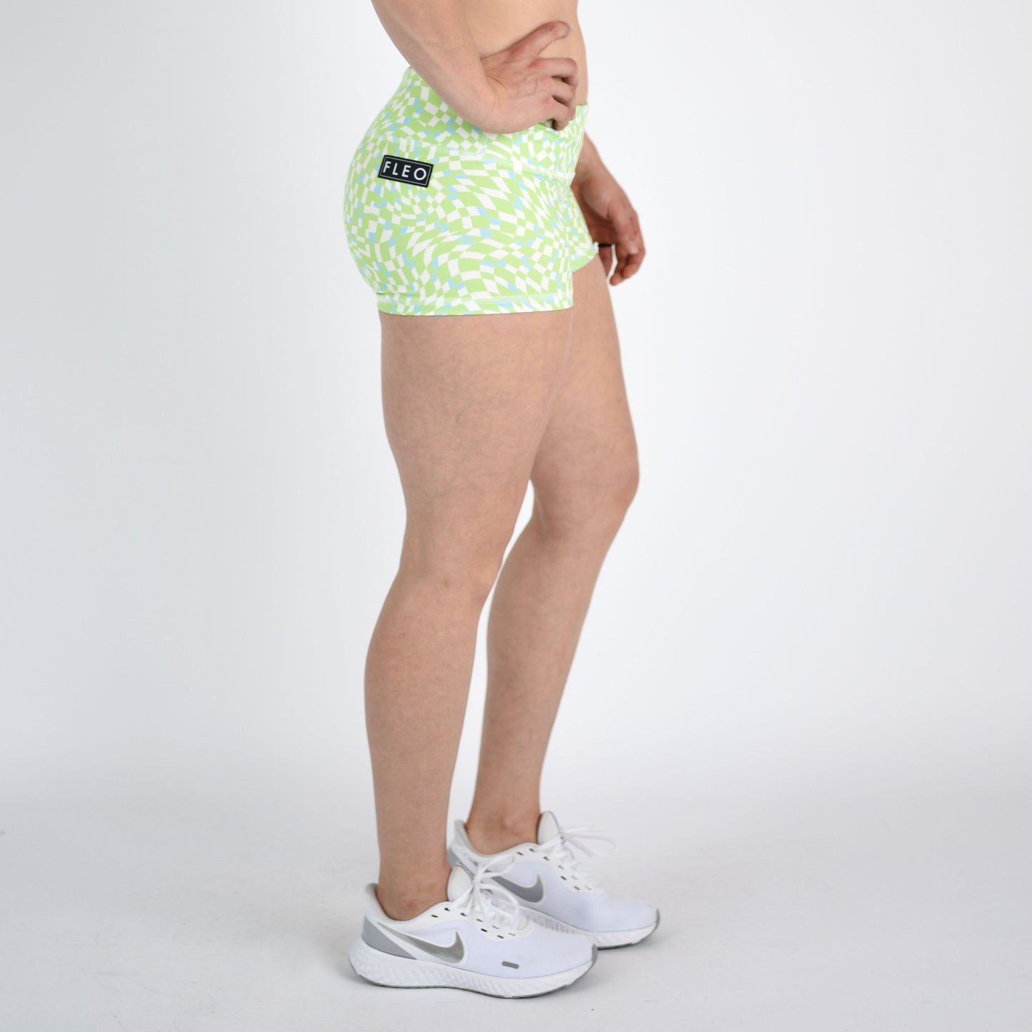 FLEO Check Swirl Shorts (Original)