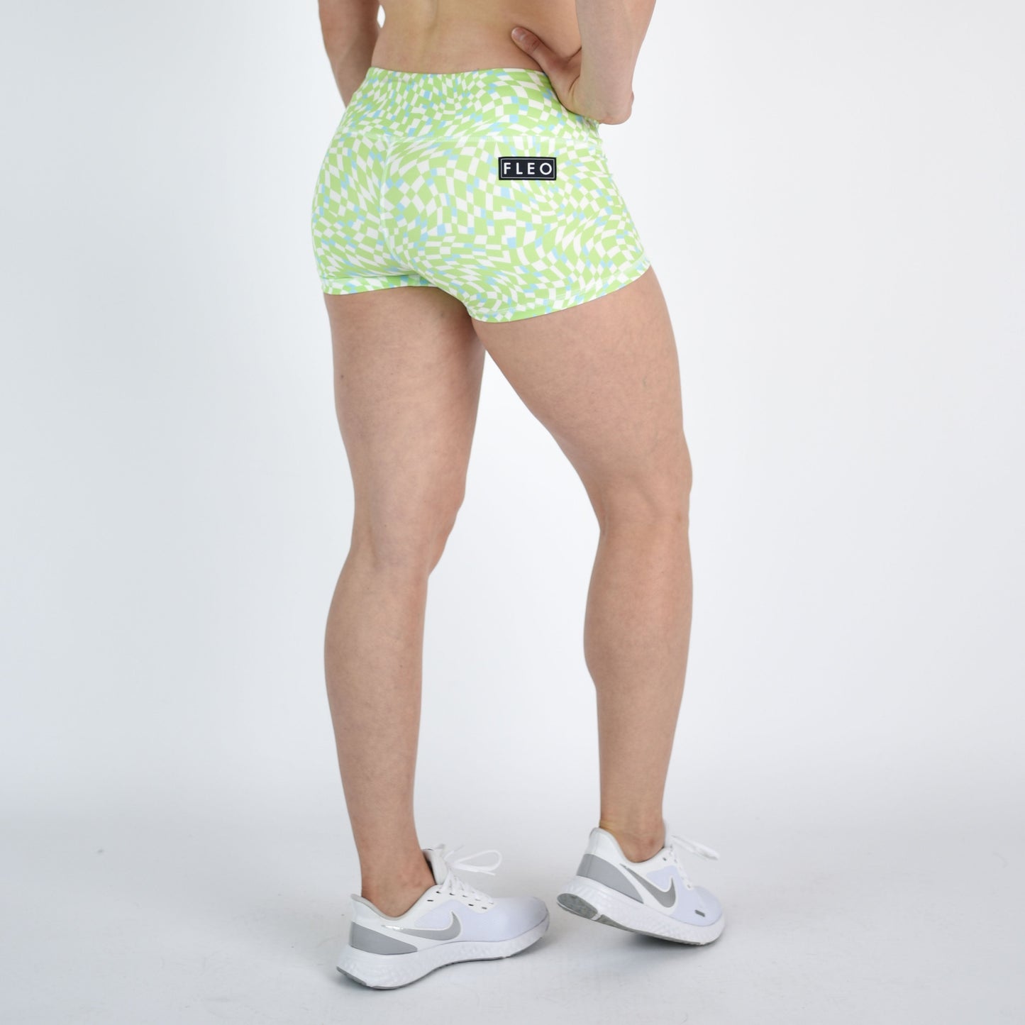 FLEO Check Swirl Shorts (Original)