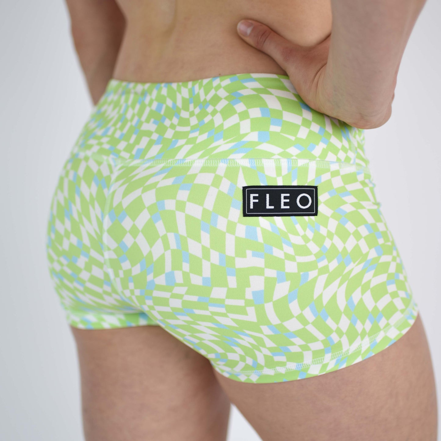 FLEO Check Swirl Shorts (Original)