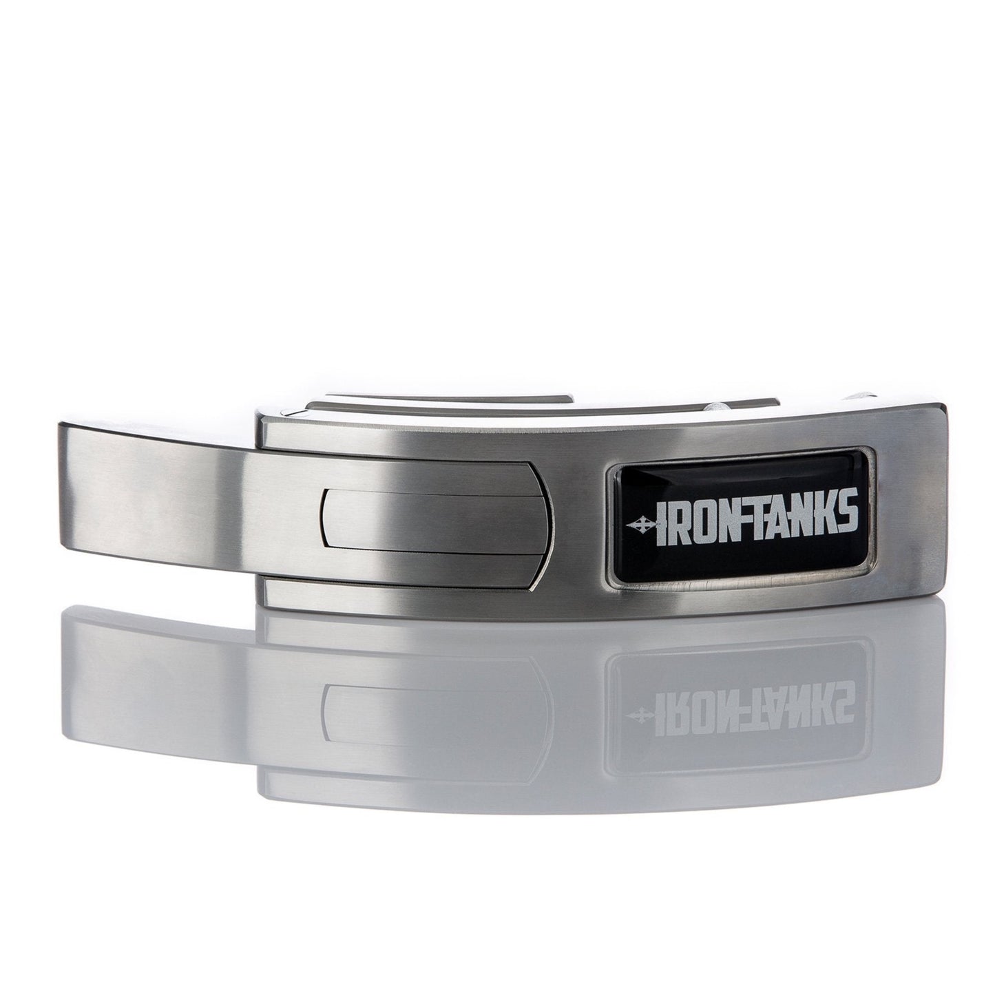 Iron Tanks Goliath Lever Buckle (Brushed Steel)