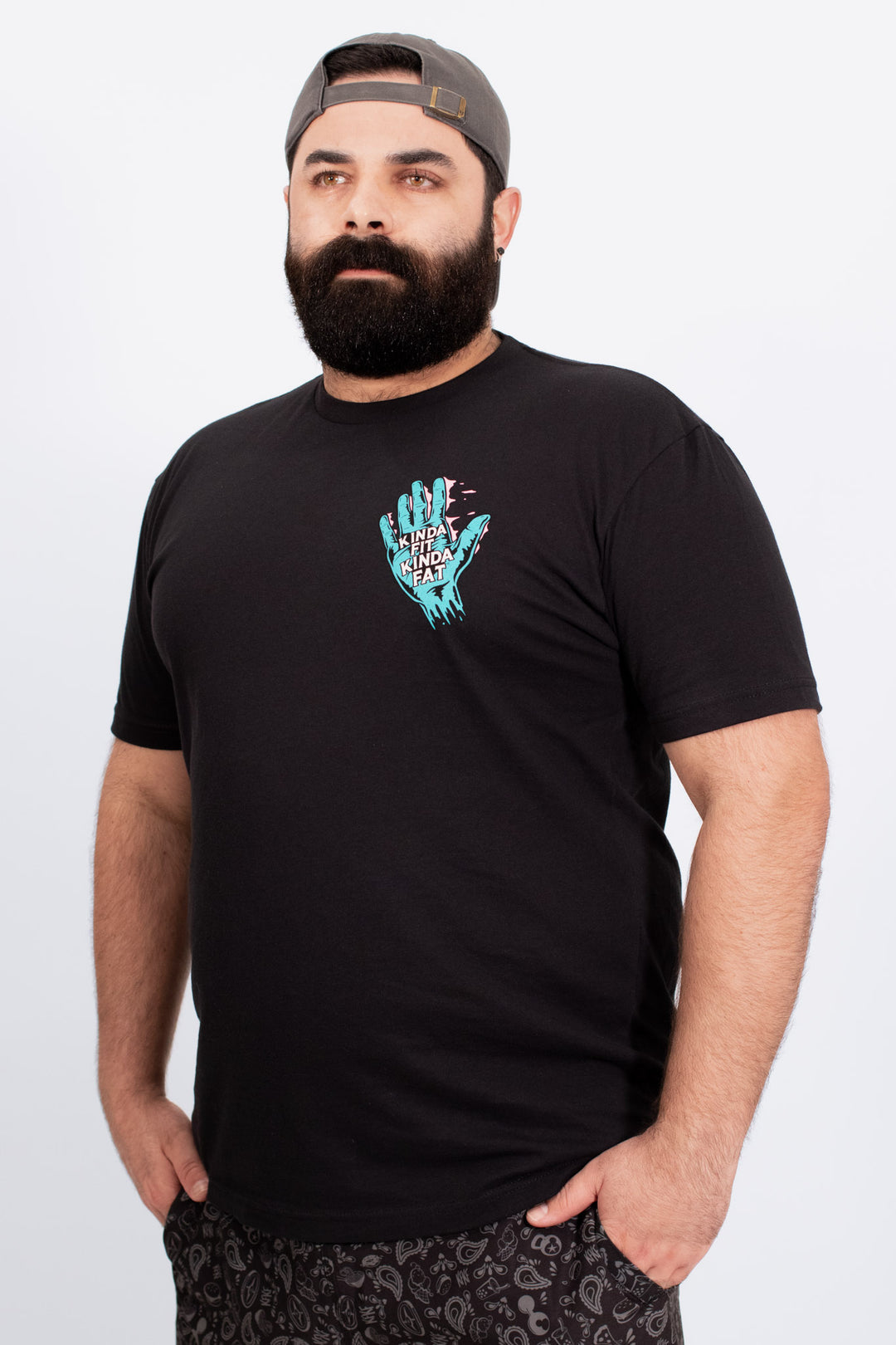 Kinda Fit Kinda Fat Backslap Me Harder Daddy Tee
