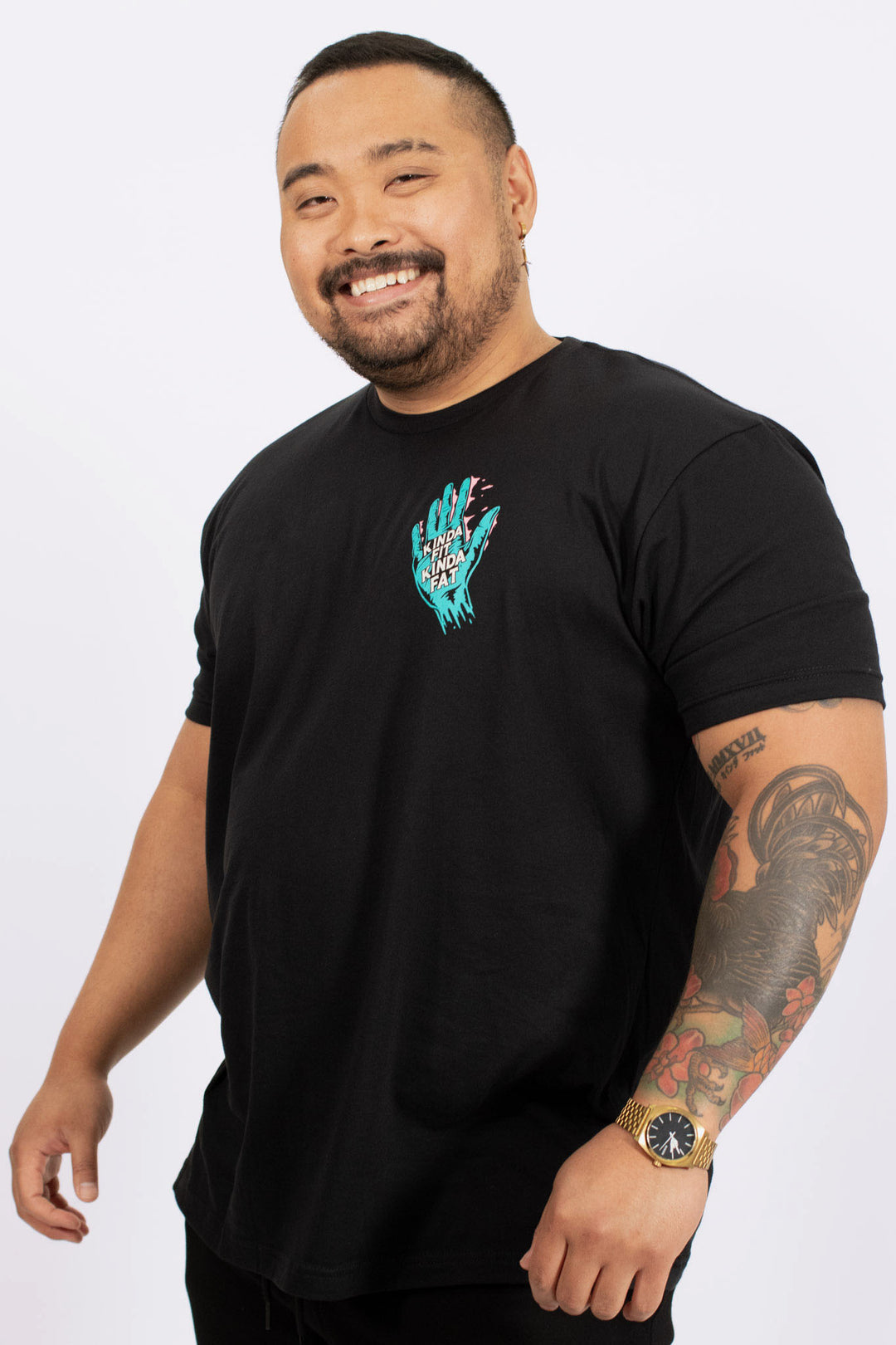 Kinda Fit Kinda Fat Backslap Me Harder Daddy Tee