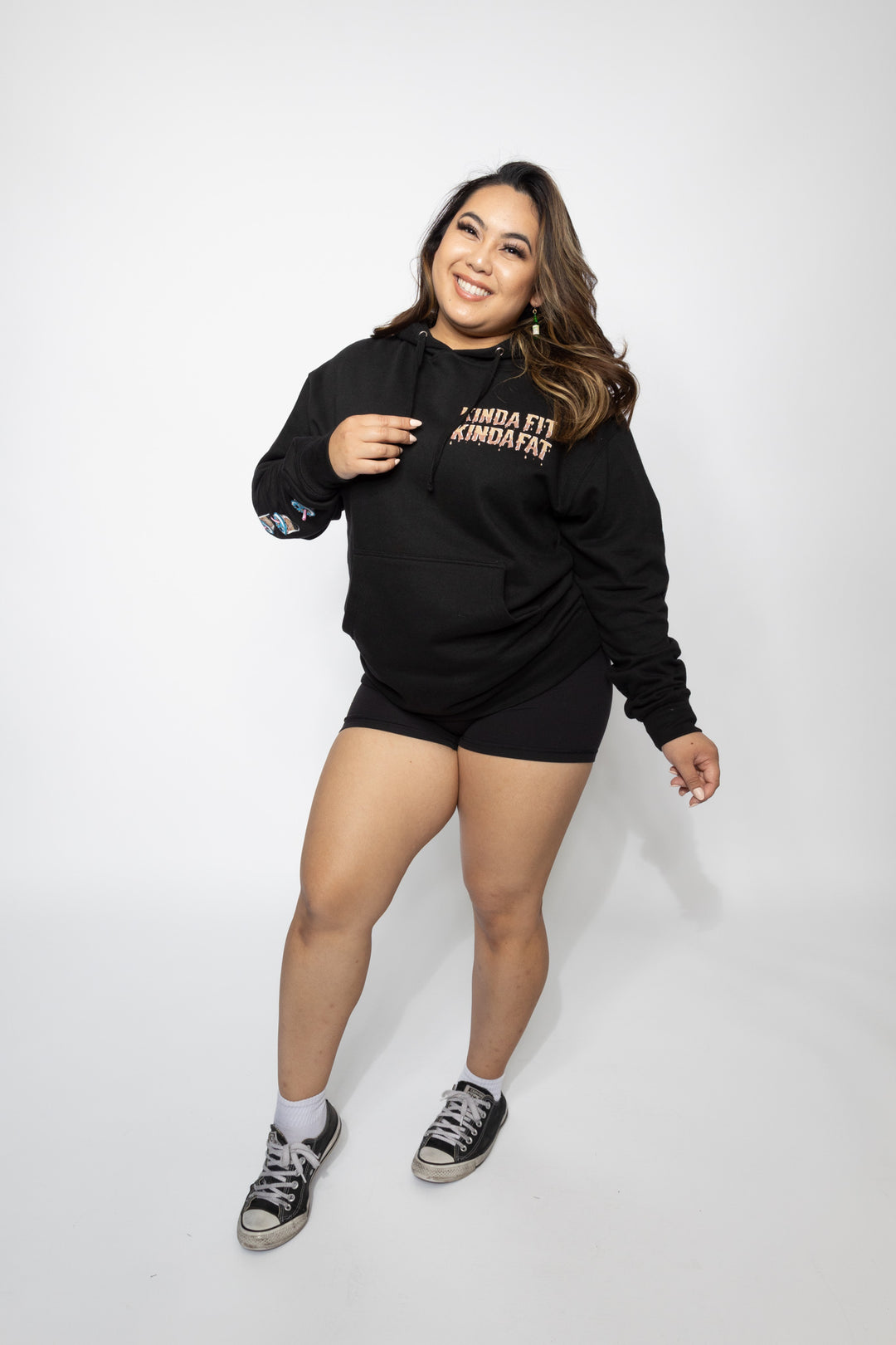 Kinda Fit Kinda Fat Boba Bell Hoodie