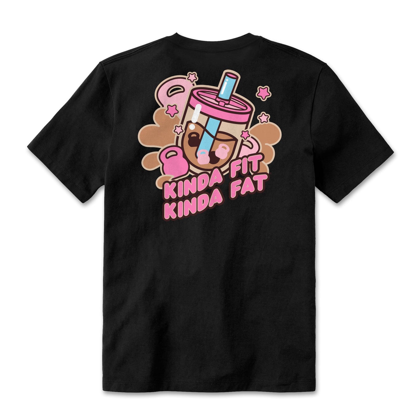 Kinda Fit Kinda Fat Boba Bulk Tea Tee
