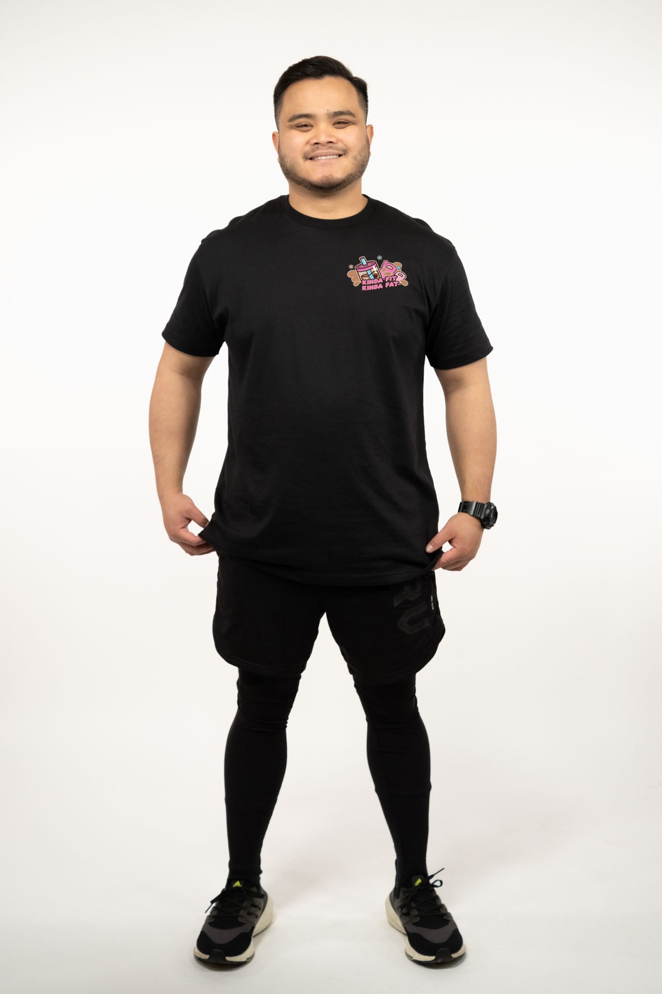 Kinda Fit Kinda Fat Boba Bulk Tea Tee