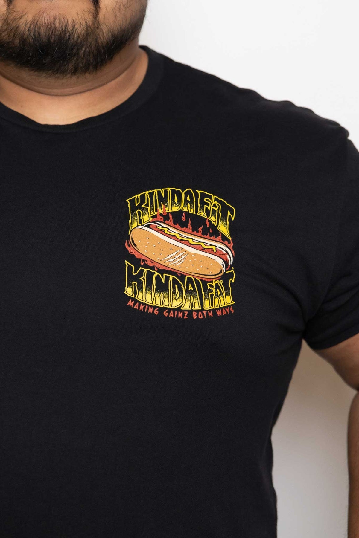 Kinda Fit Kinda Fat Grizzly Glizzy Tee