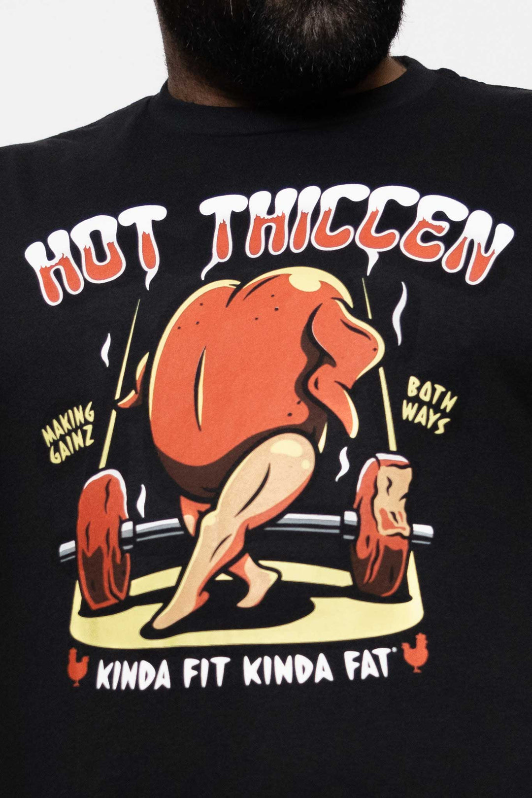 Kinda Fit Kinda Fat Hot Thiccen Tee