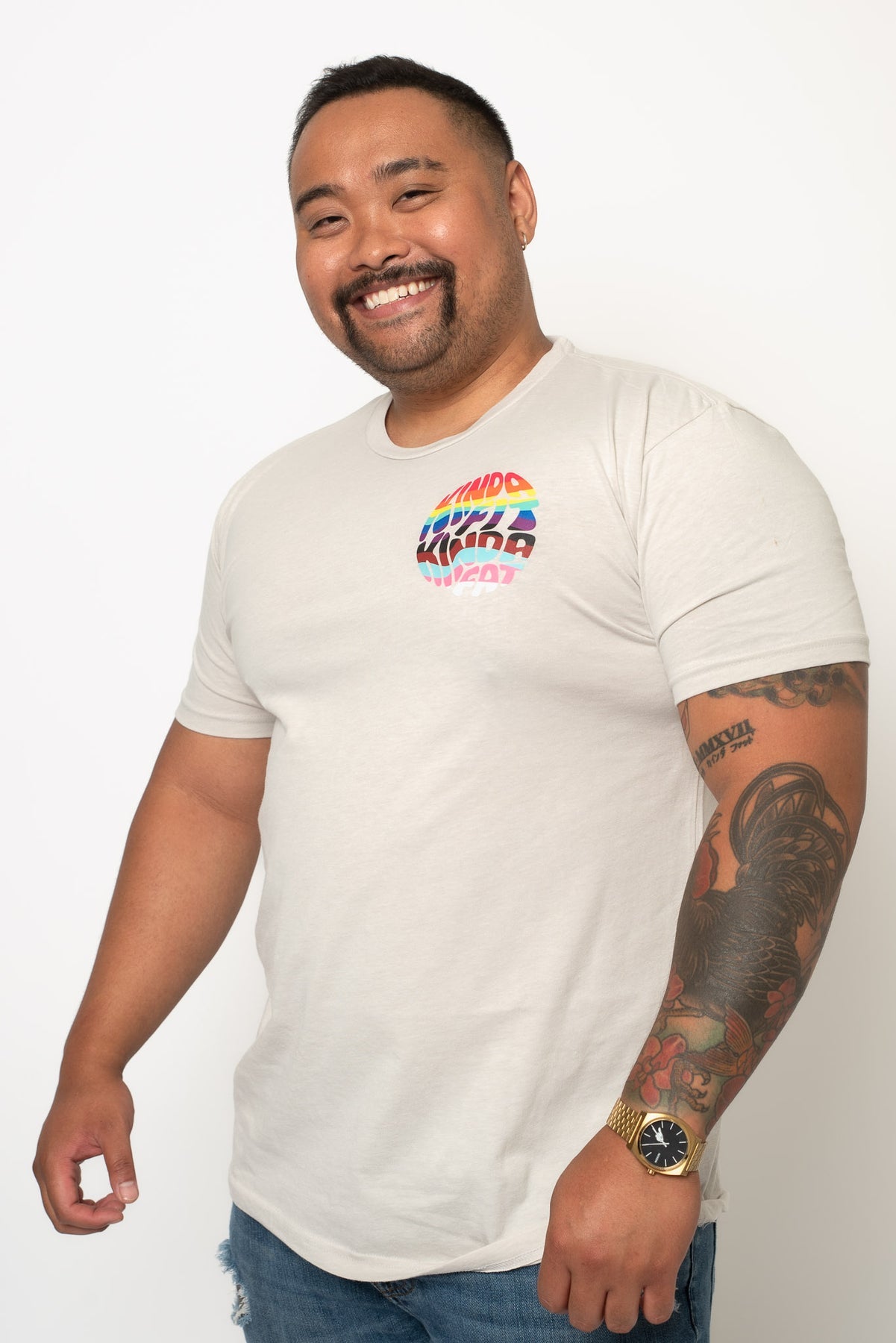 Kinda Fit Kinda Fat Hungry and Proud Tee