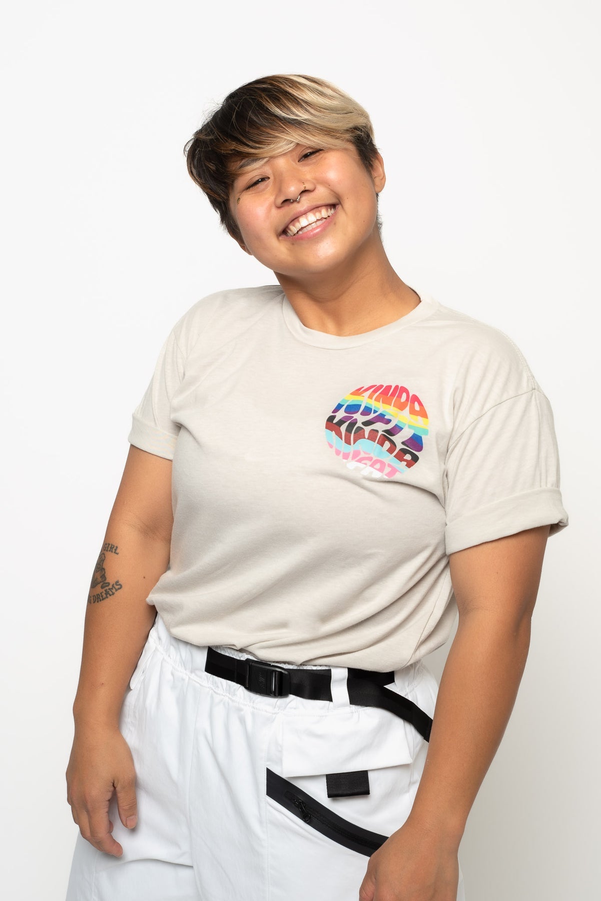 Kinda Fit Kinda Fat Hungry and Proud Tee