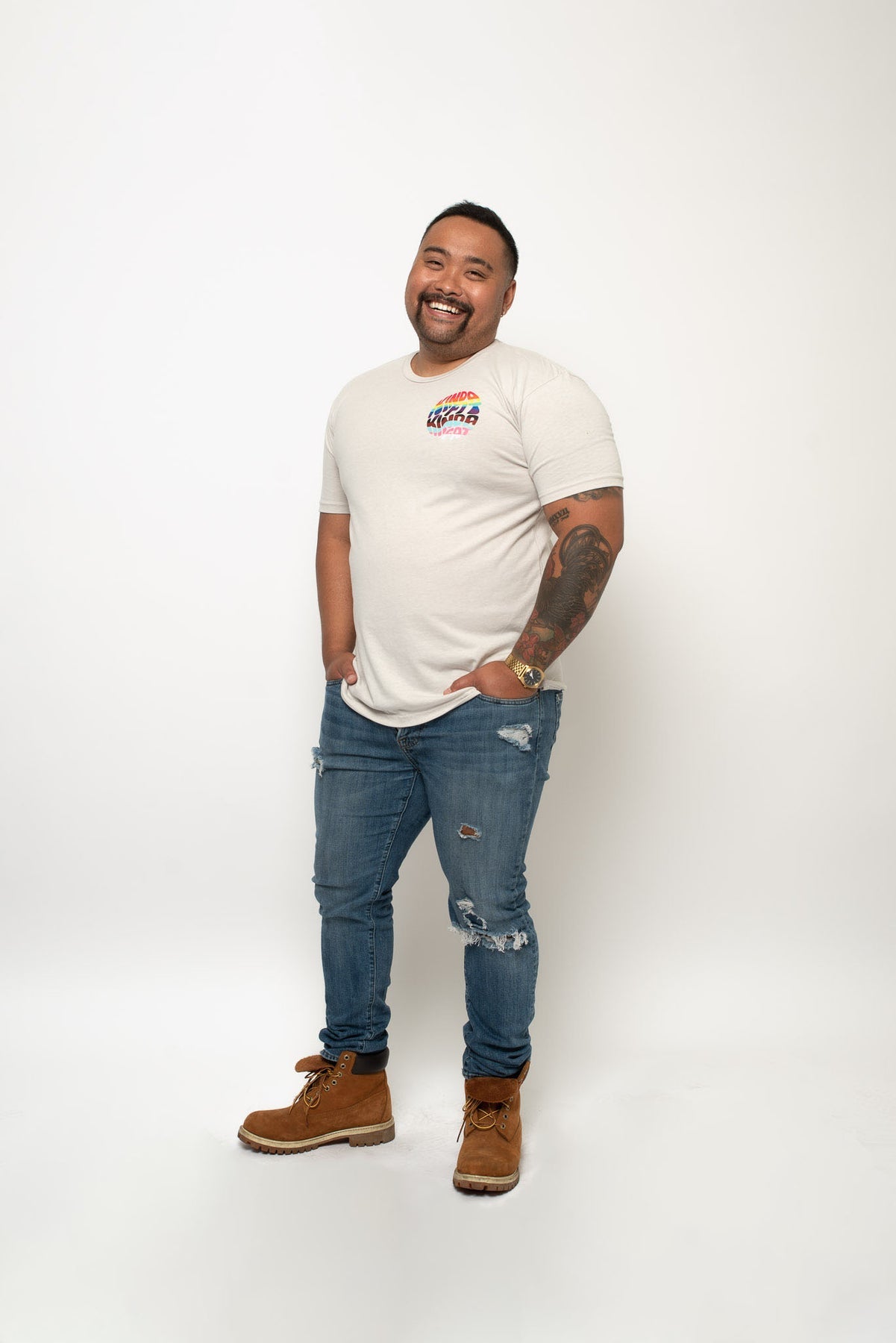 Kinda Fit Kinda Fat Hungry and Proud Tee