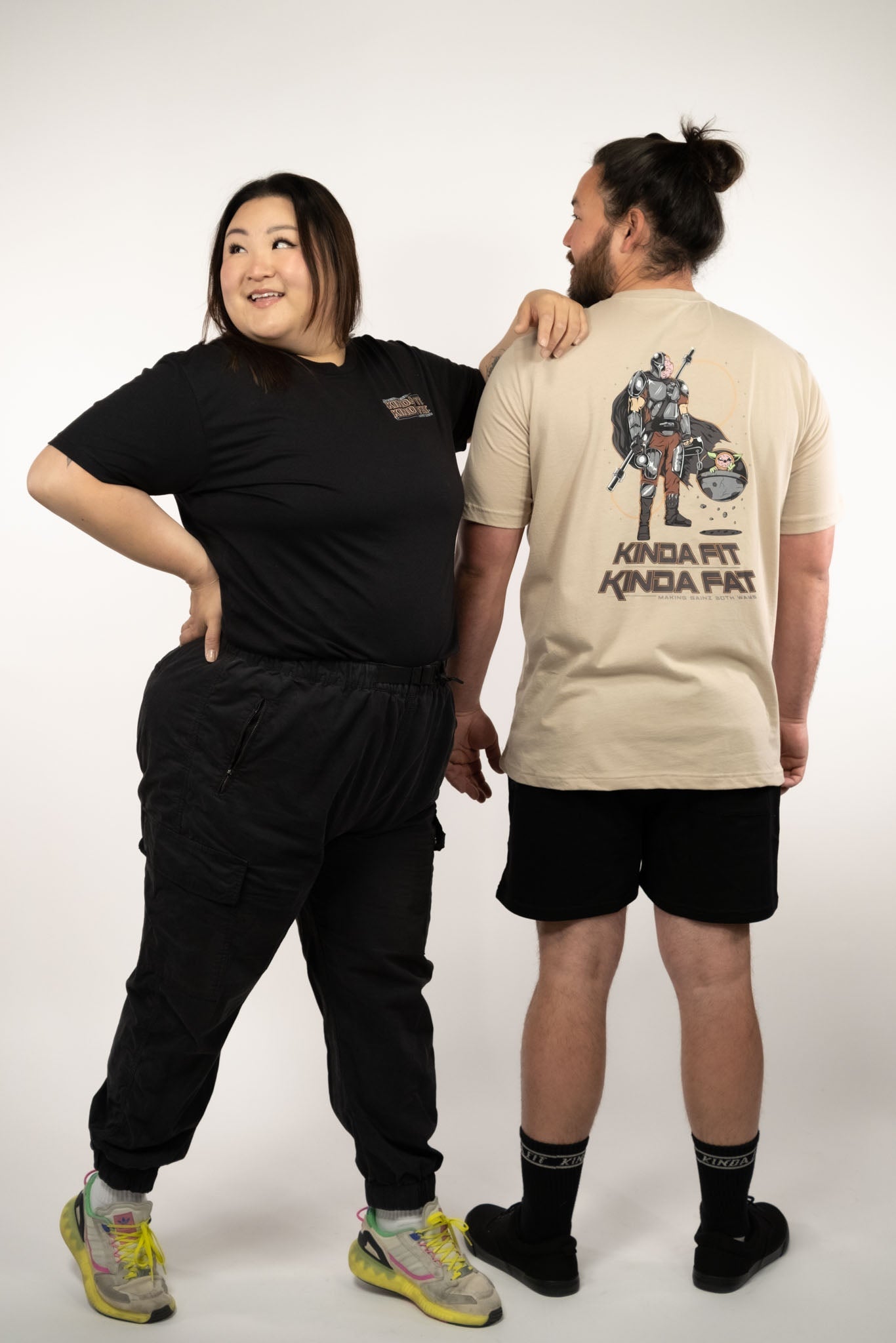 Kinda Fit Kinda Fat Mandough Tee (Tan)