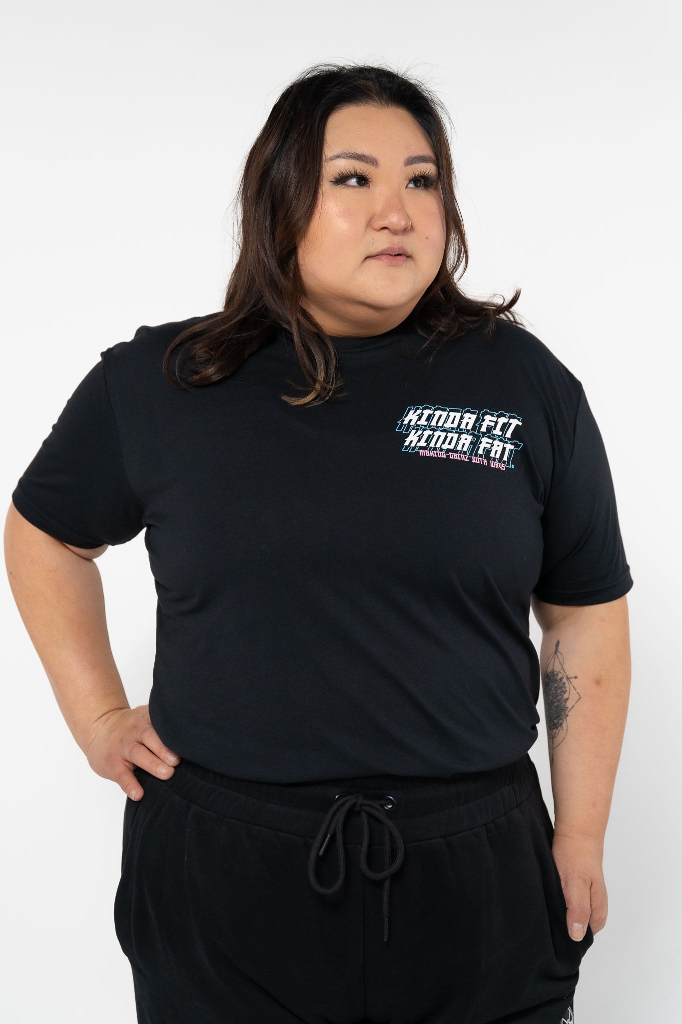 Kinda Fit Kinda Fat SBD-Eat Tee