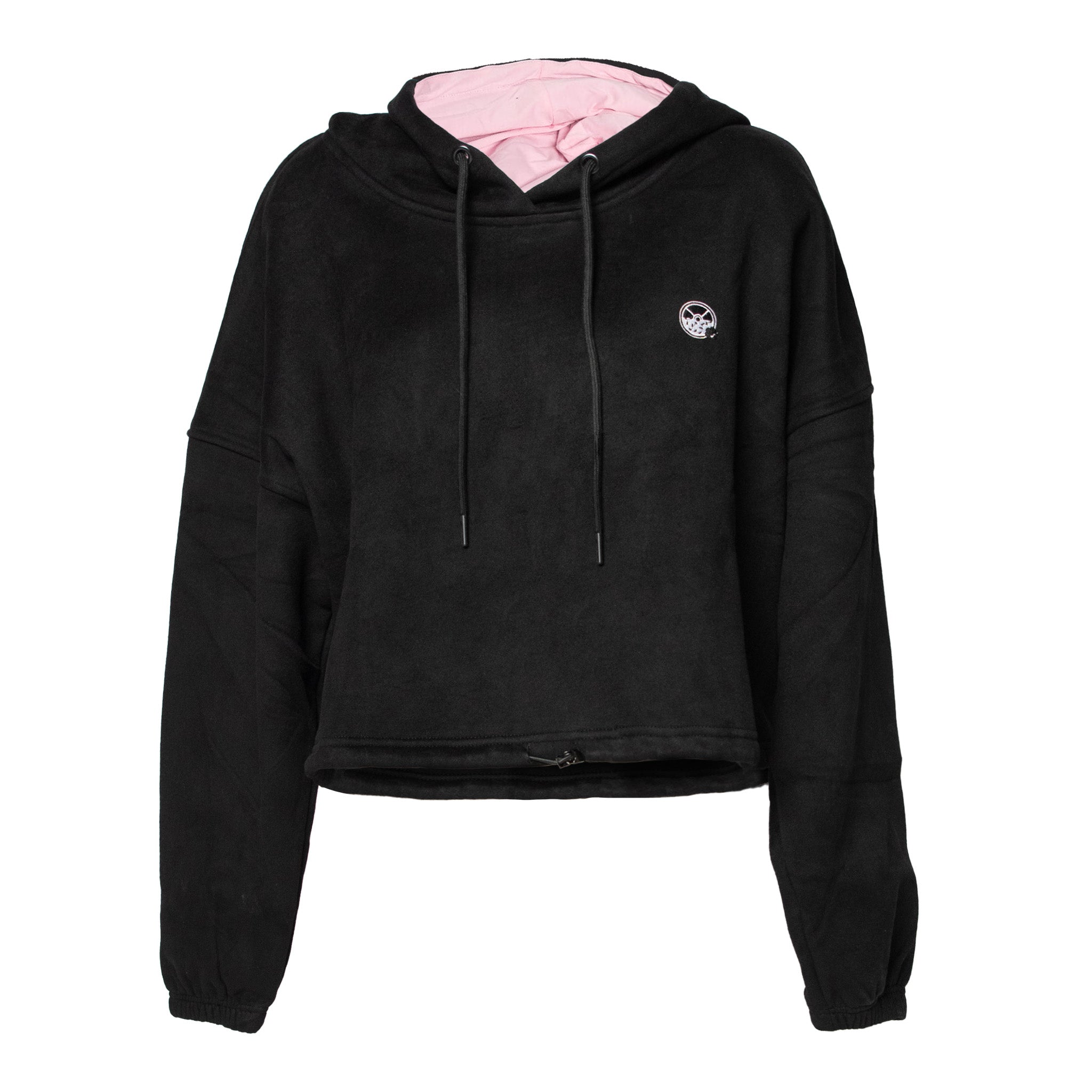 Kinda Fit Kinda Fat Stay Hungry Cropped Hoodie – for