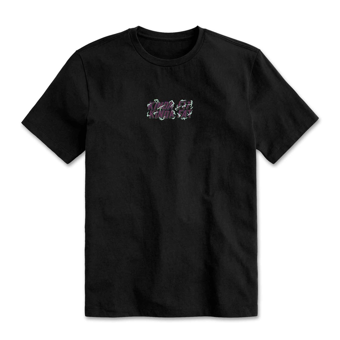 Kinda Fit Kinda Fat Strongmanime Tee (Black)