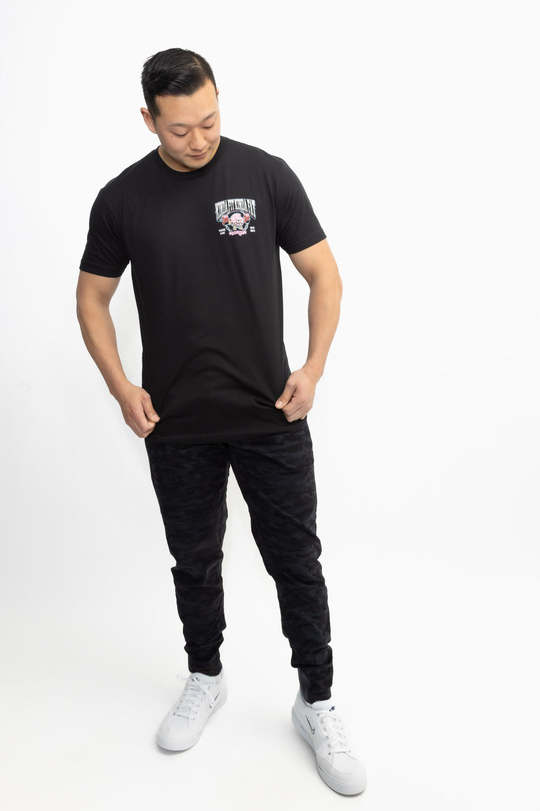 Kinda Fit Kinda Fat Varsity Tee