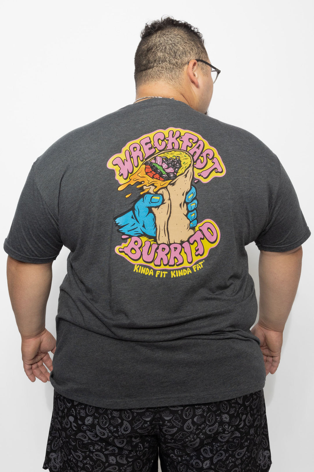 Kinda Fit Kinda Fat Wreckfast Burrito Tee