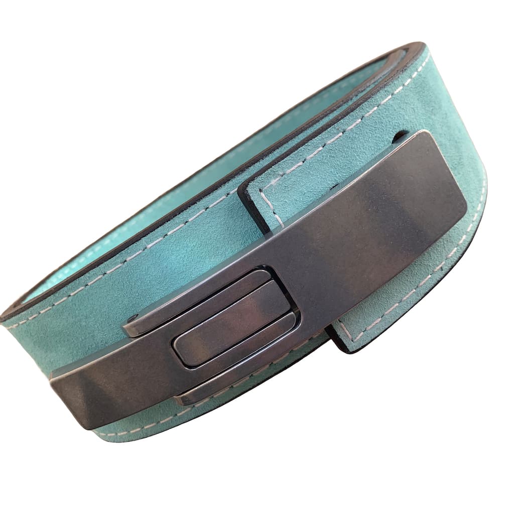 Pioneer Fitness Powerlifting Lever Belt – 10mm thick – 3" wide (Single Colour Suede) - 9 for 9