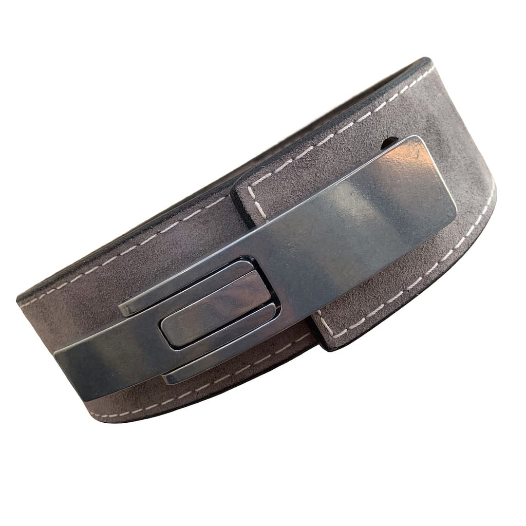 Pioneer Fitness Powerlifting Lever Belt – 10mm thick – 3" wide (Single Colour Suede) - 9 for 9